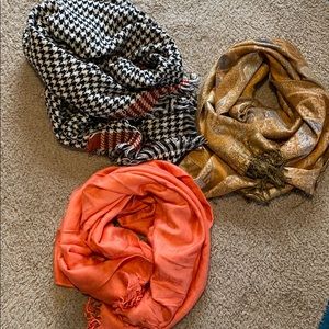 Beautiful scarves, but one or bundle all three!